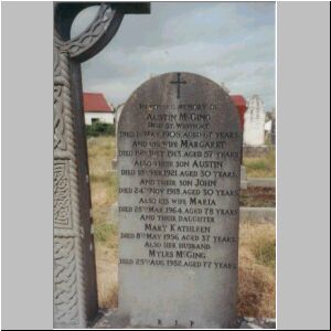 Austin McGing Headstone